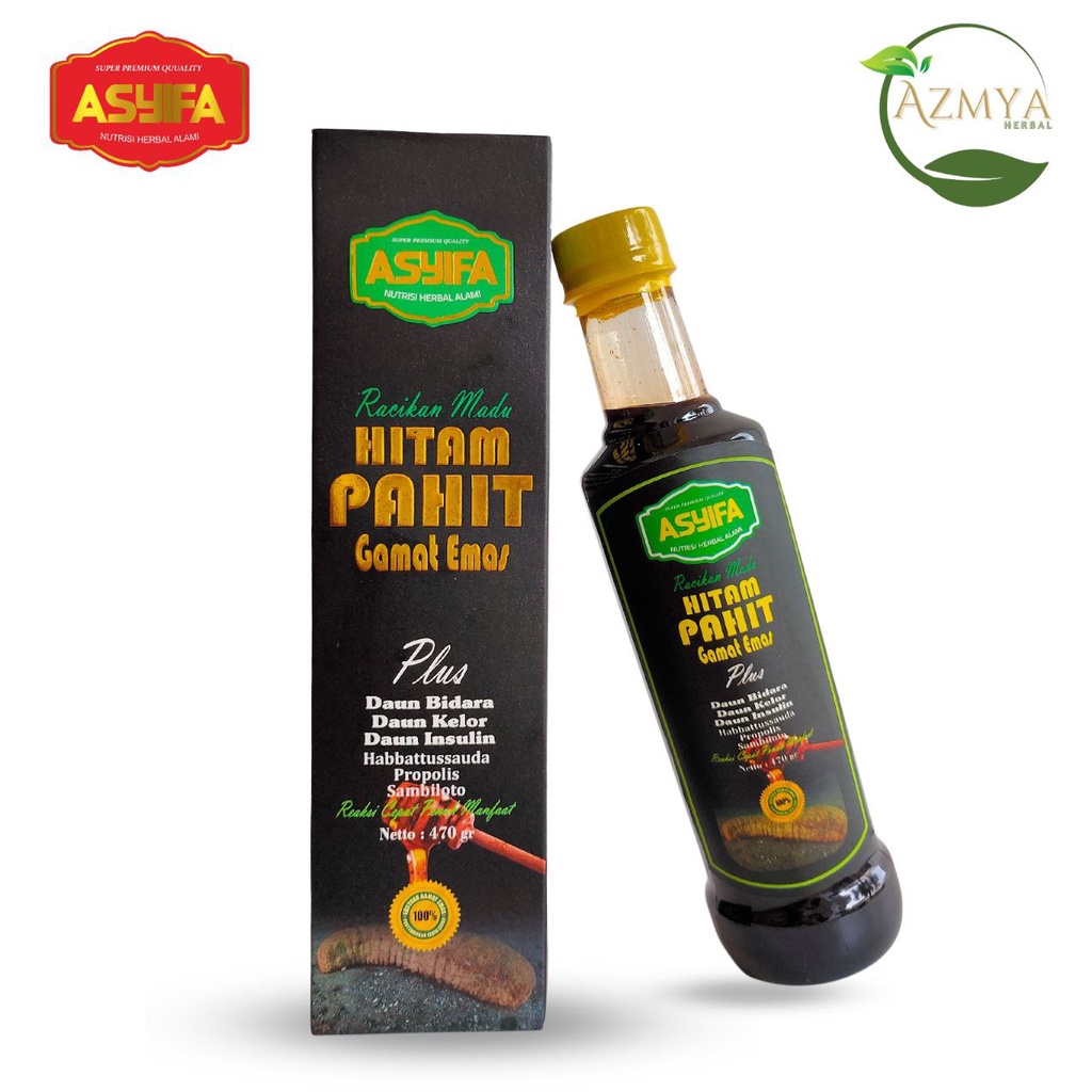 

racikan madu hitam pahit gamat emas/ ASSYIFA