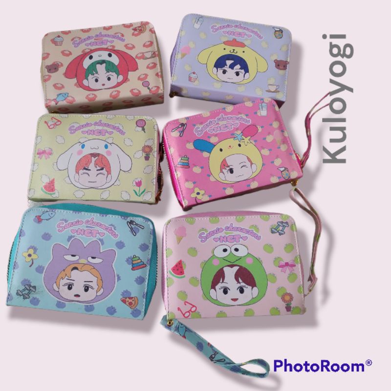 Dompet NCT SANRIO Wallet Dompet Koin NCT Sanrio Character