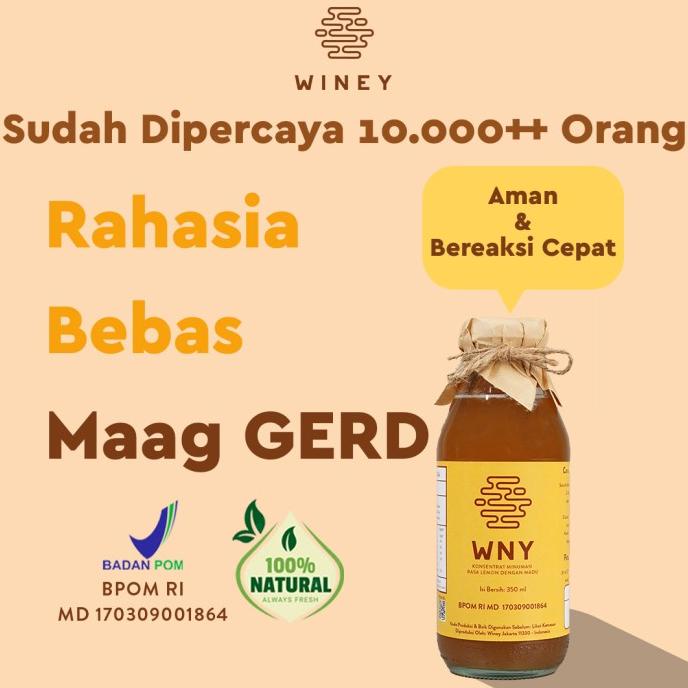 

WNY untuk Maag Kronis/GERD/Asam Lambung & Infeksi Radang Lambung BPOM