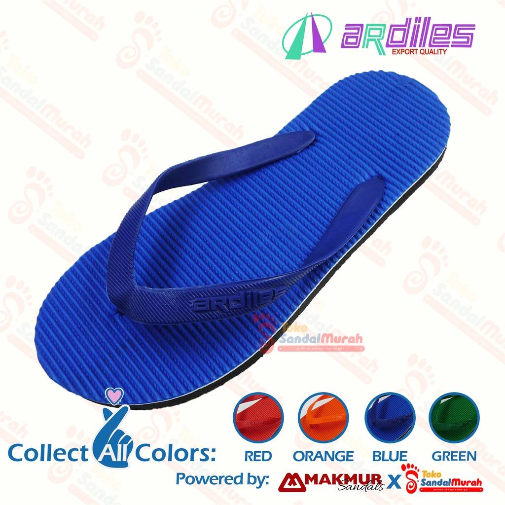 Toko Sendal Murah -  Sandal Jepit Karet Ardiles / Sandal Anak Perempuan Laki - Laki / Sandal Anak Ukuran Tanggung / Sandal Jepit Warna [Toko Sendal Murah Kids 05 Ardiles GG]