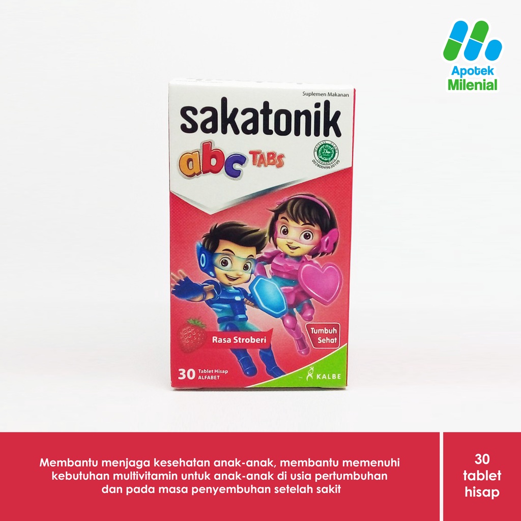 Sakatonik Abc Strawberry 30 Tablet