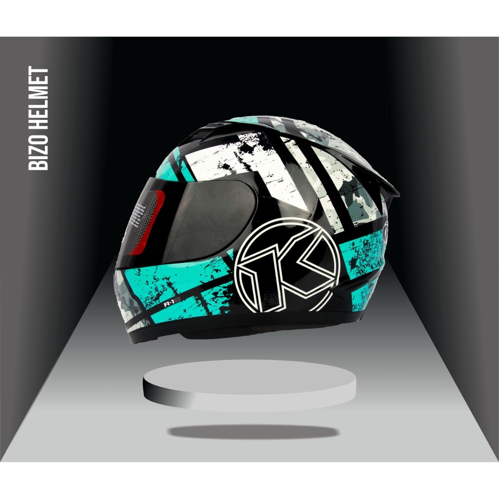 hELM KYT R10 MOTIF FULL FACE ORIGINAL