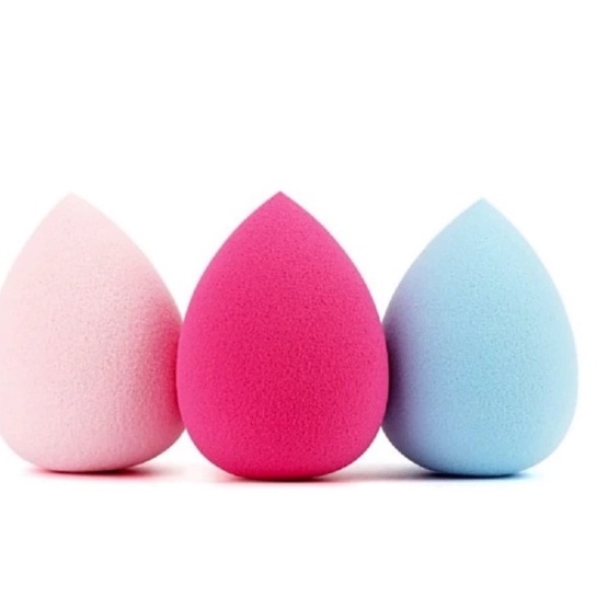 ❤ IJN ❤ Beauty Sponge Blender Teardrop Spons Blender Make Up Telur Murah Gucci Flat