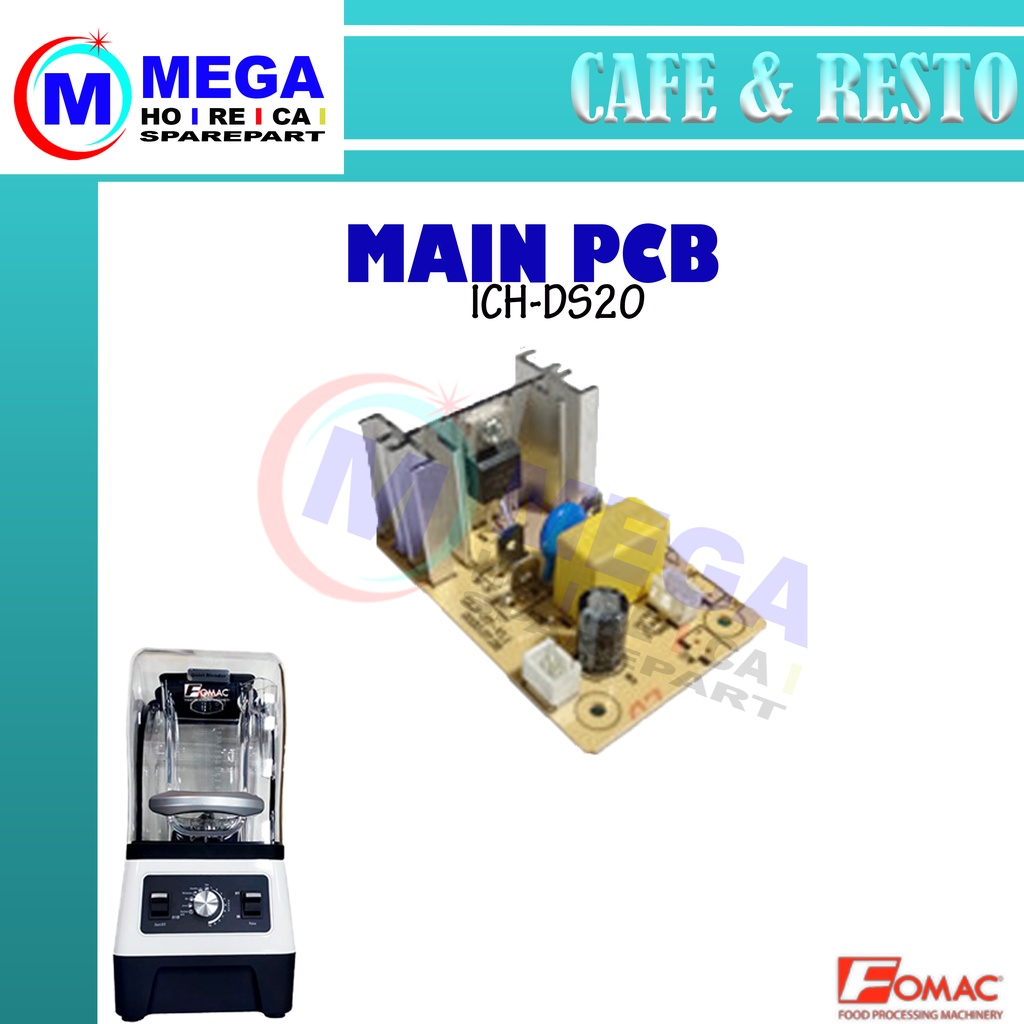 ICH-DS20 Sparepart Main PCB Ice Blender Fomac