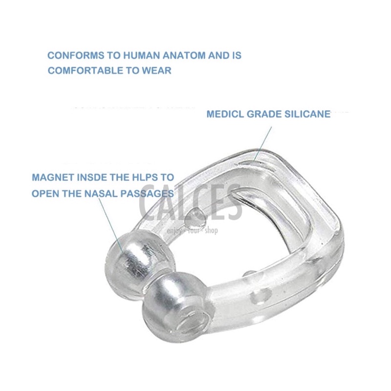 Alat Anti Dengkur Magnetic | Anti Snore Noseclip | Anti Ngorok | Snoring Stopper Noseclip Magnet