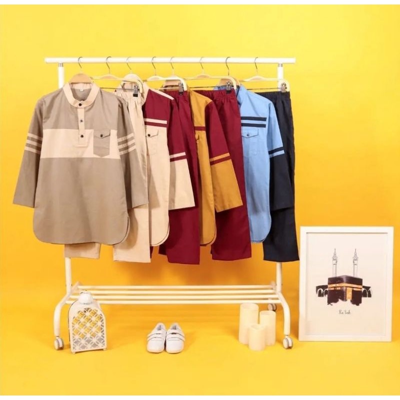 KOKO KEMKO SET KURTA CIGARET  2/4/6/8/10 TAHUN JOVANKA LABEL