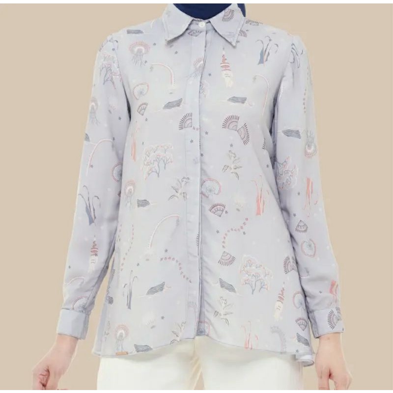 Sale Klamby Kala Blouse Shoreline Size S by Wearing Klamby