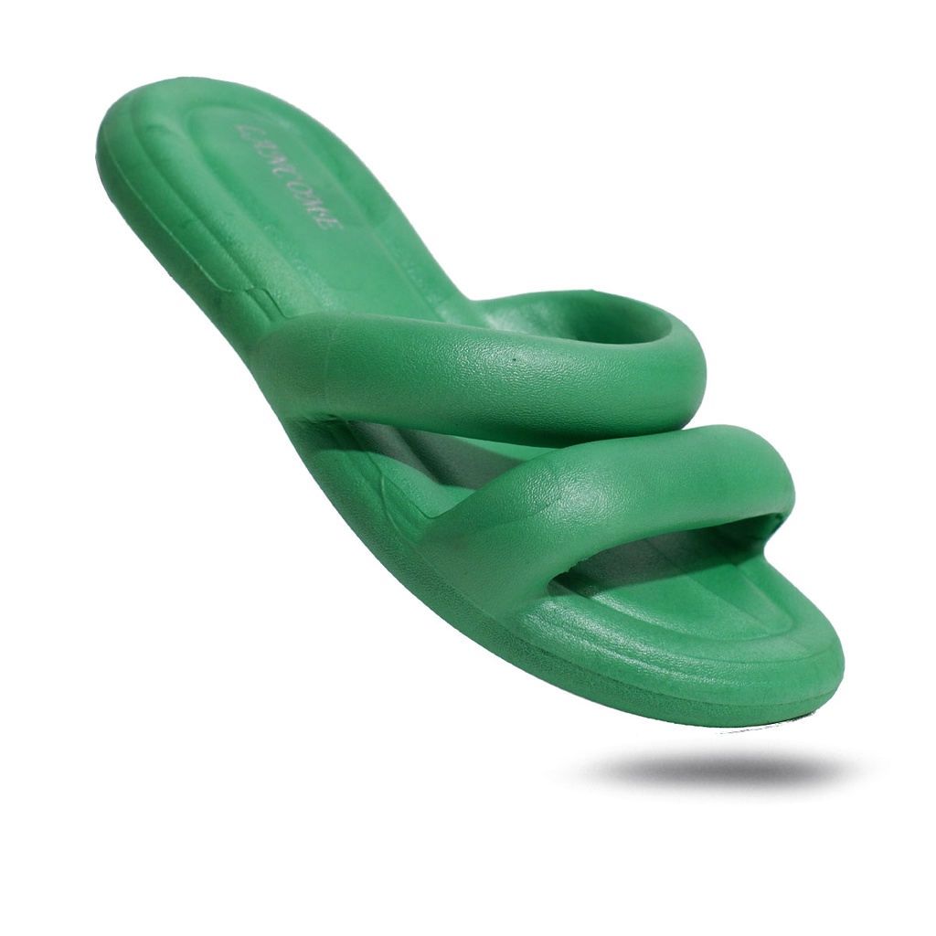 Wespro Rengganis - Sandal slide selop cewek dewasa | Sendal eva phylon wanita model slip on slop model polos timbul ringan empuk anti air 36-41