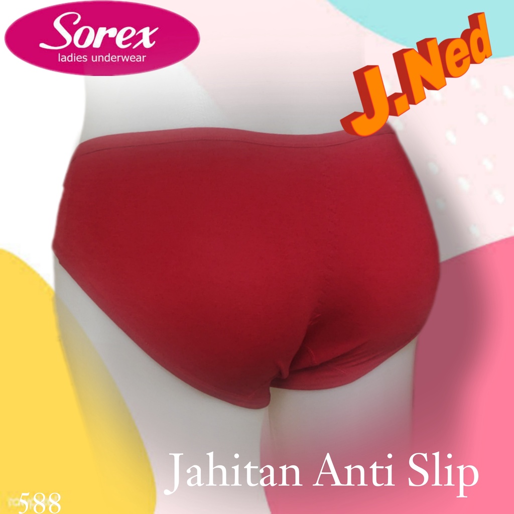 J588 CELANA DALAM WANITA SOREX MIDI SIZE M - XXL