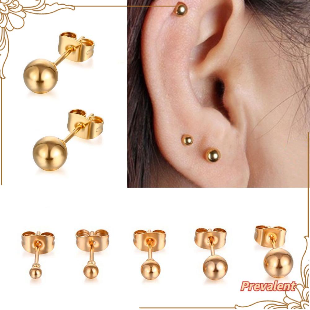 Preva Ear Studs Fashion Banquet Perhiasan Tulang Paku