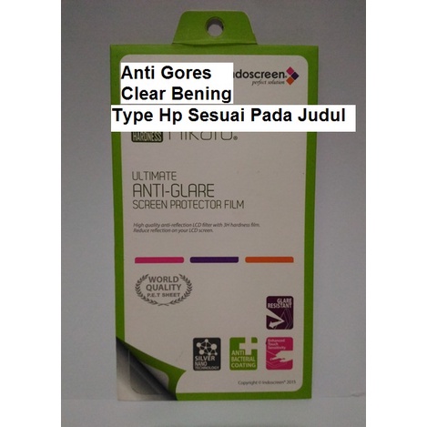 Anti Gores Clear Bening Hp Blackberry BB 8520 Gemini 1 i