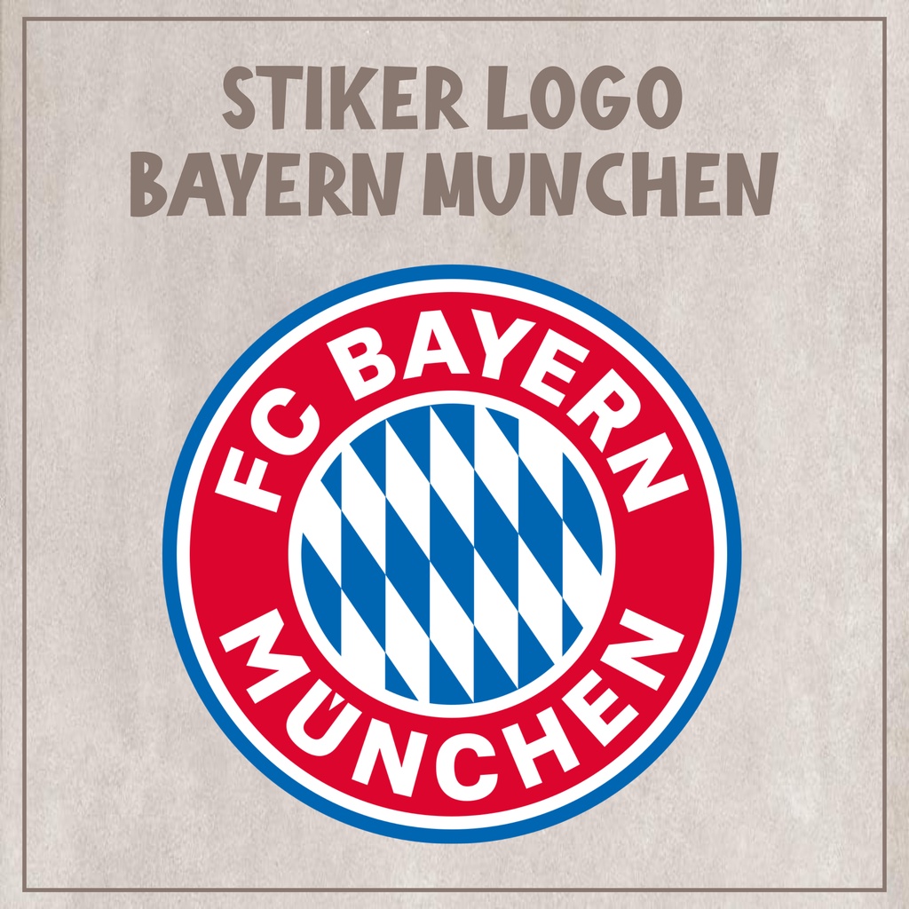 

Stiker Sticker Helm LOGO laptop Handphone Motor Mobil BAYERN MUNCHEN