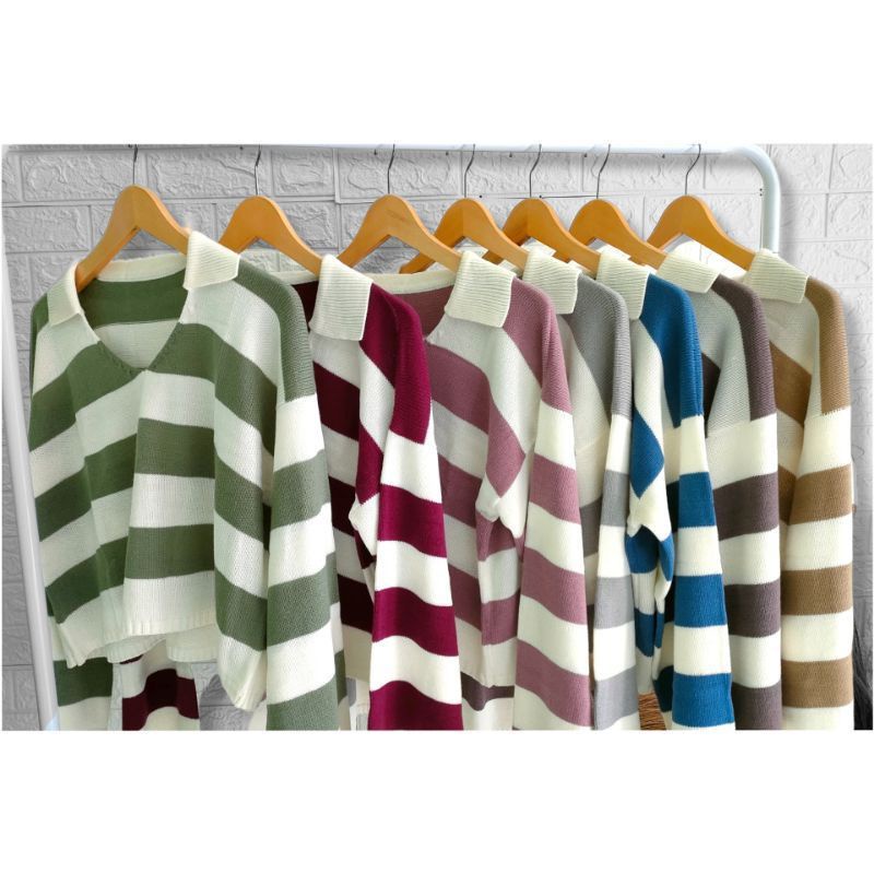 SWETER CROP TOP BLASTER STRIP