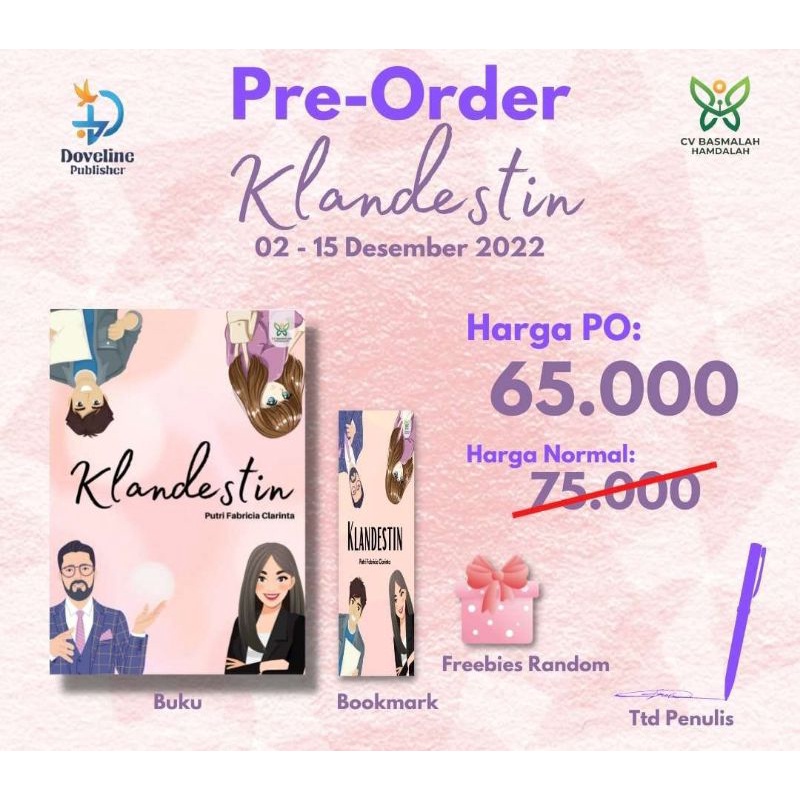 Buku Novel~Klandestin