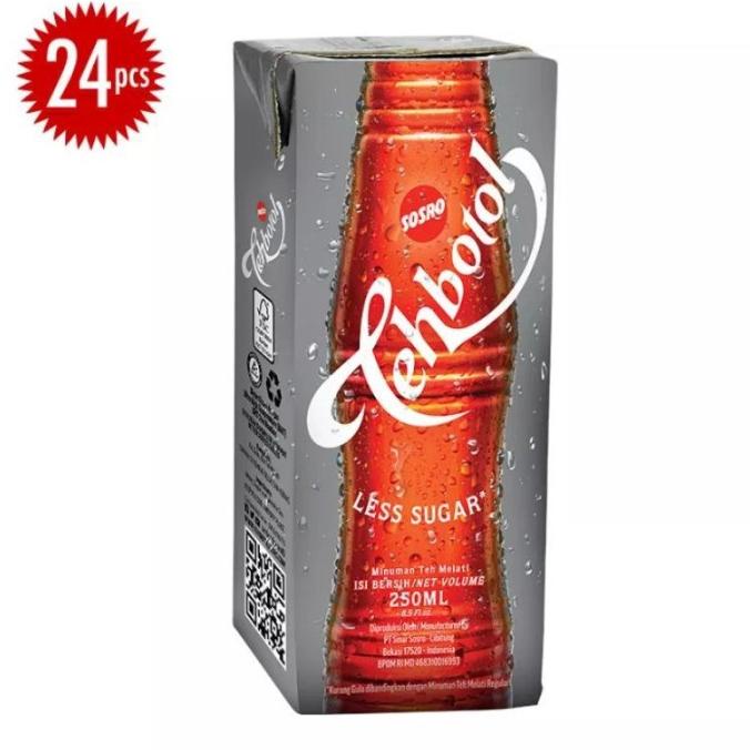 

TEH BOTOL KOTAK 250mL LESS SUGAR