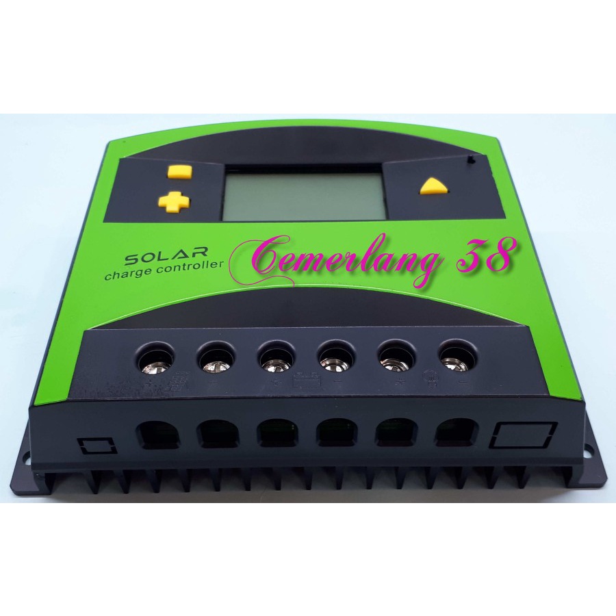 Solar Panel Charger Controller Panel Surya 60A 12V 24V Cell PWM 60 A