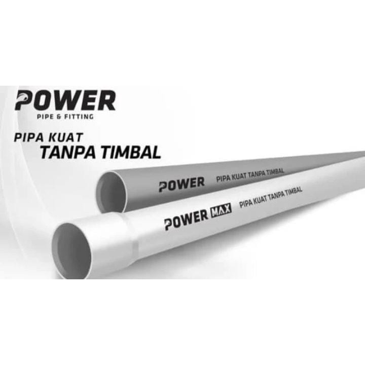 Pipa power aw 2 inch - panjang 4m - pipa power aw