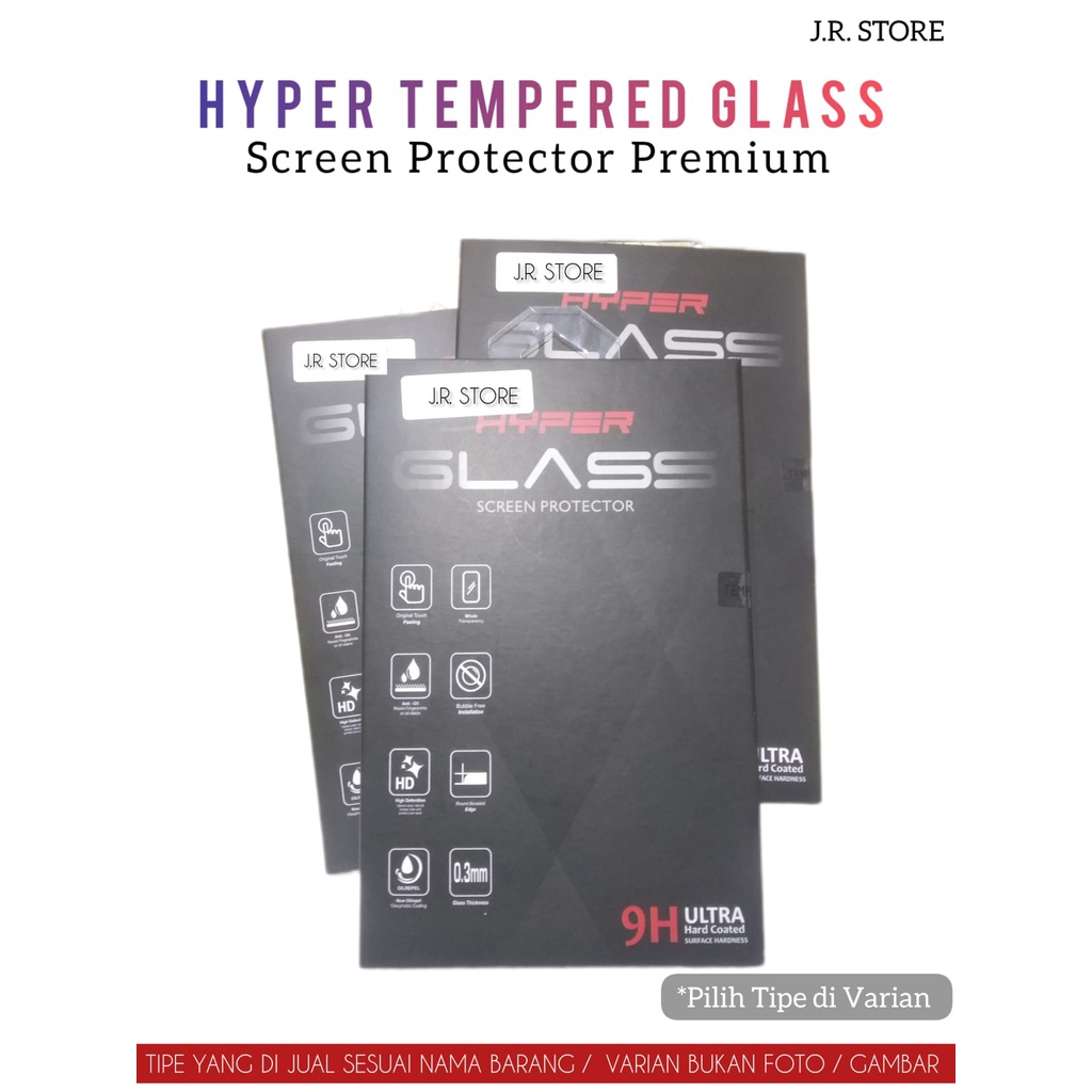 HYPER BENING TEMPERED GLASS XIAOMI 12T 5G / 12 LITE 5G / Mi 11 LITE (4G &amp; 5G) / Mi 9 / Mi 9 SE / Mi 8 / Mi 8 LITE