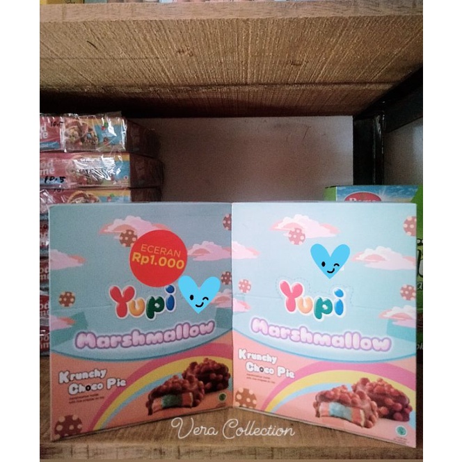 

Yupi marshmallow isi 24 pcs @ 4.5 g