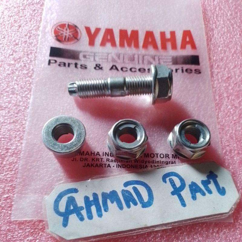 Mur baut nut lock nap gear ger gir belakang yamaha R25 MT25 MTN 25 Original