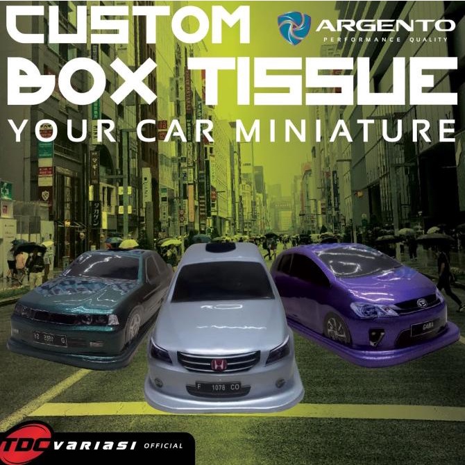 Suzuki Ertiga Baru Tempat Box Tissue Tisu Miniatur Mobil Custom