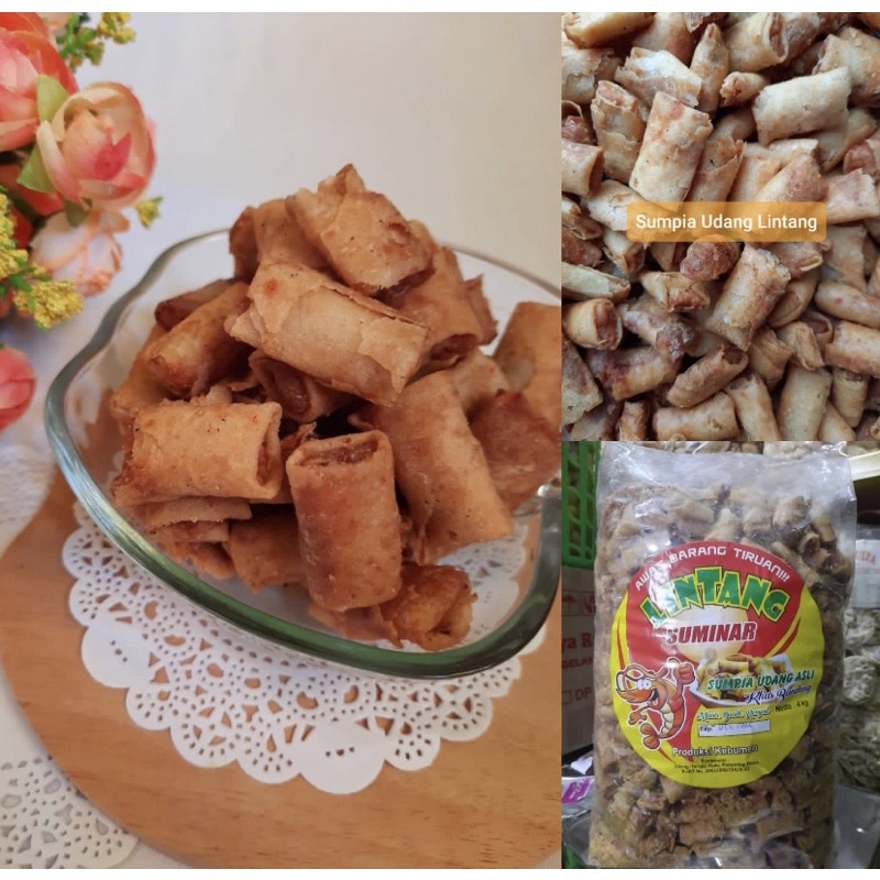 

SNACK KILOAN MURAH - SUMPIA UDANG LINTANG 250 GRAM