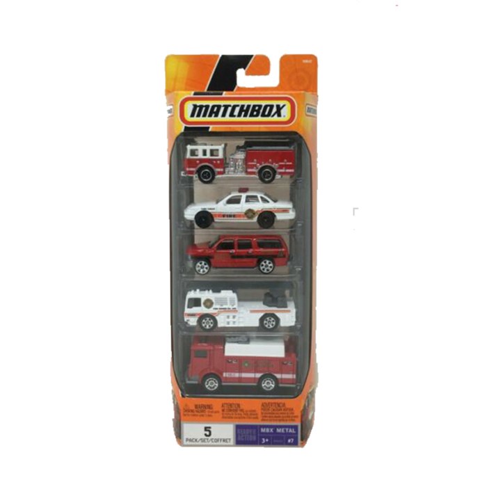 

MATCHBOX 5 CARS GIFT PK ASSTC1817