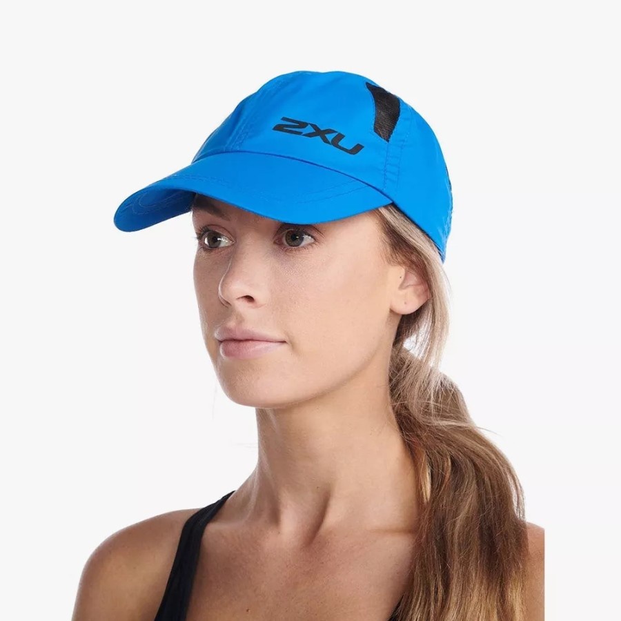 Topi Lari Original 2XU Run Cap - Blue