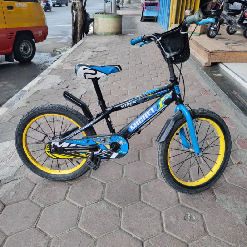 Michel Sepeda Anak BMX Bekas / Second 18" Biru