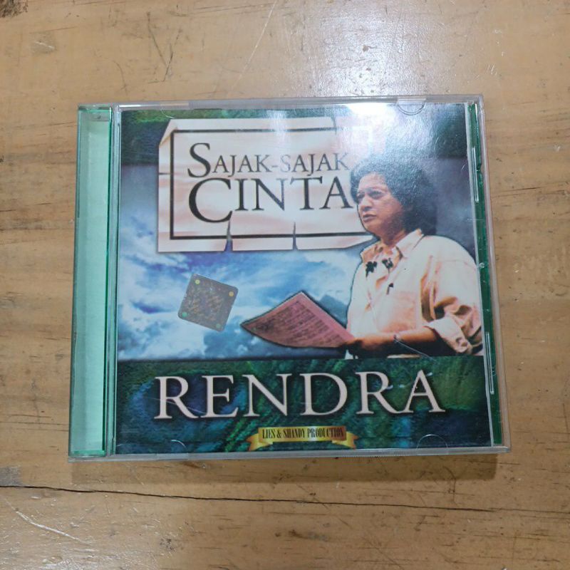 Cd Sajak sajak cinta Rendra