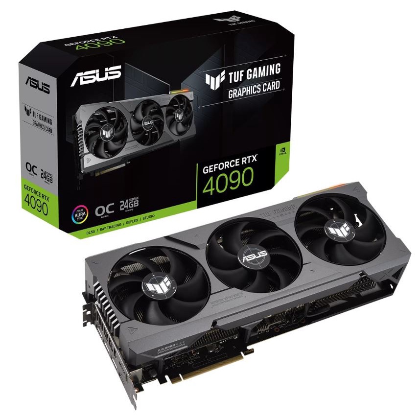 VGA ASUS TUF RTX4090 24GB GDDR6X OC GAMING