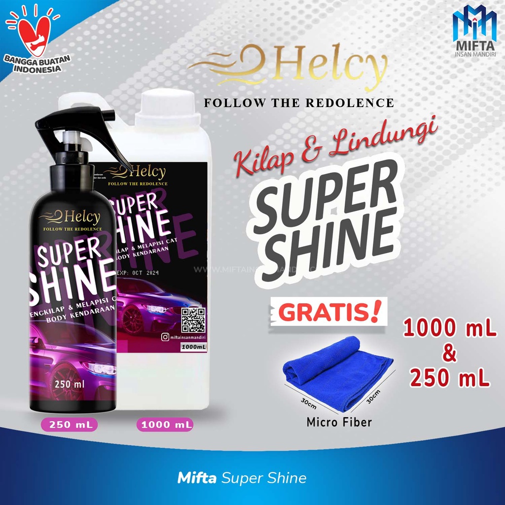 INTERIOR CLEANER SUPER SHINE / PENGKILAP INTERIOR HELCY