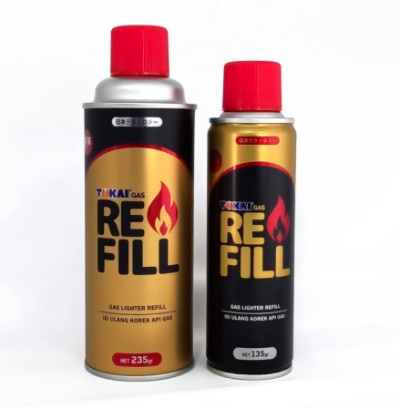 Gas Isi ulang Korek Api Gas Tokai / Refill Gas Lighter