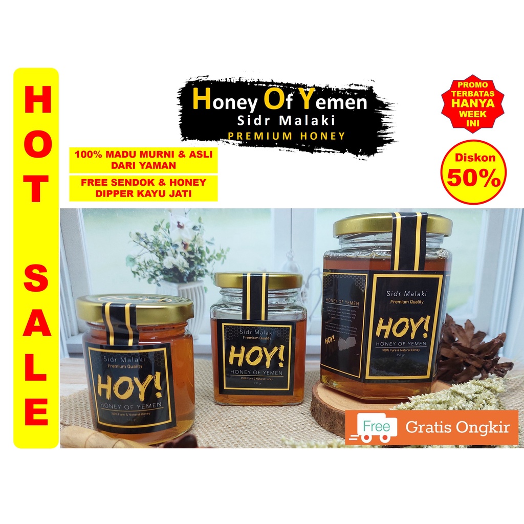 

Madu Yaman Premium Sidr Malaki Yemen Honey - JAMINAN ASLI - HOT SALE