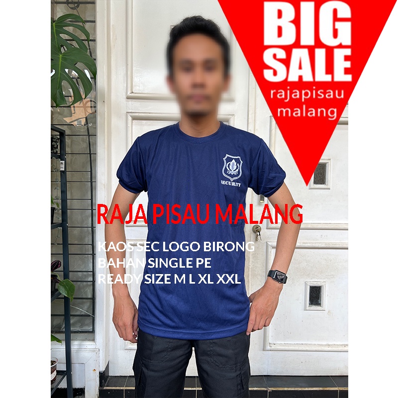 RPM Termurah Kaos Kombinasi Security Leher Pendek I Kaos Satpam