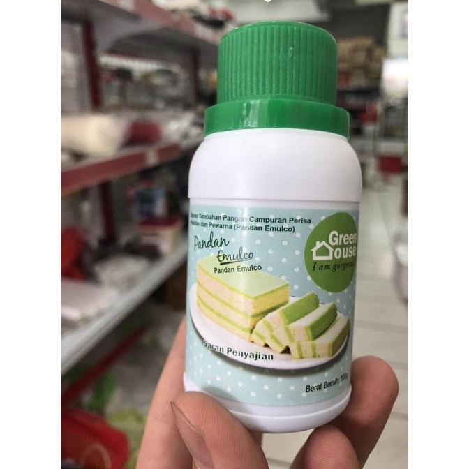 SALE Greenhouse pandan pasta 100 gram emulco malaysia green house TERMURAH