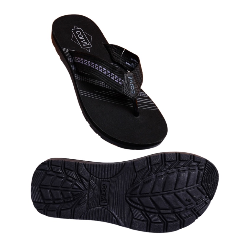 Gos CARVIL Sandal 39-43 Jepit Cowok Anti Selip Ant ORIGINAL keren Sandal Jepit Pria CARVIL Anti Air Ringan AwetTerbaru