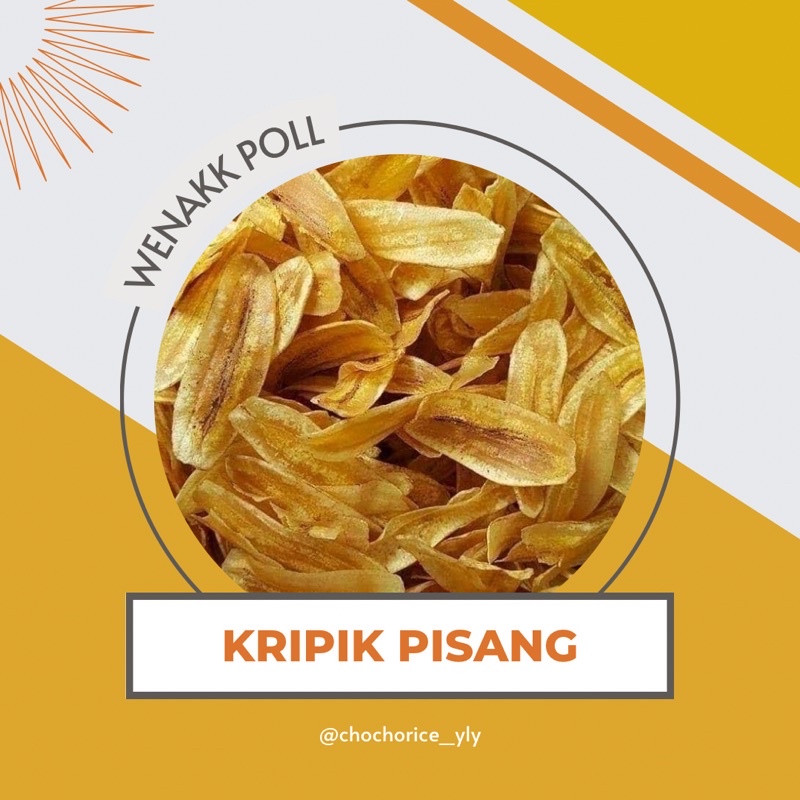 

Kripik pisang gurih