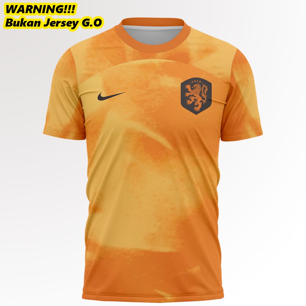 Jersey Belanda Home dan Away World Cup 2022-2023 Full Printing