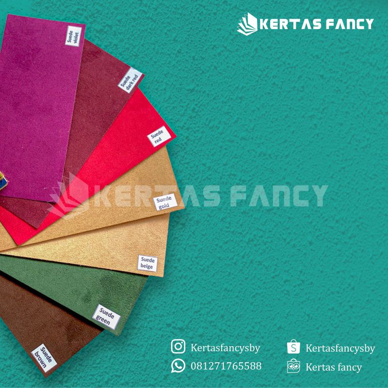 

Crystal Paper SUEDE (kertas Kain) Untuk Kertas Souvenir / Kertas Cover box / Kertas Undangan