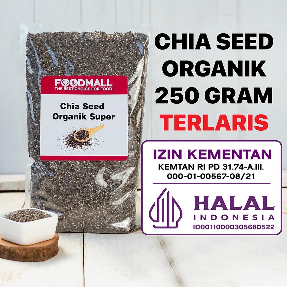 

rwr-02 Organic Chia Seed 250 GRAM / Organik HALAL ,.,.,.,,