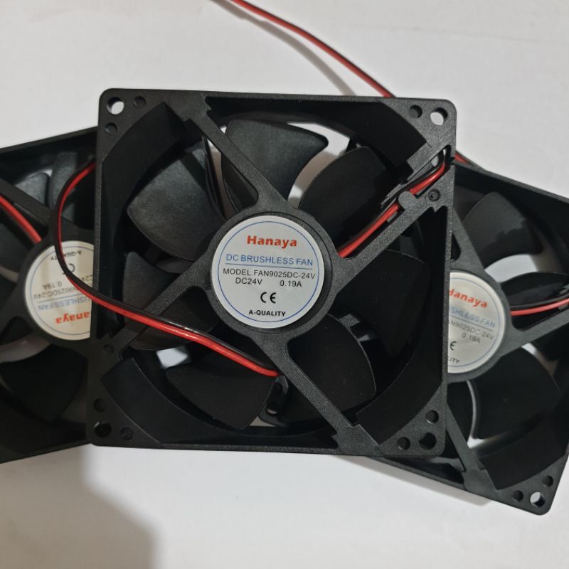 FAN DC 24volt 9cm / KIPAS DC 9CM 24volt