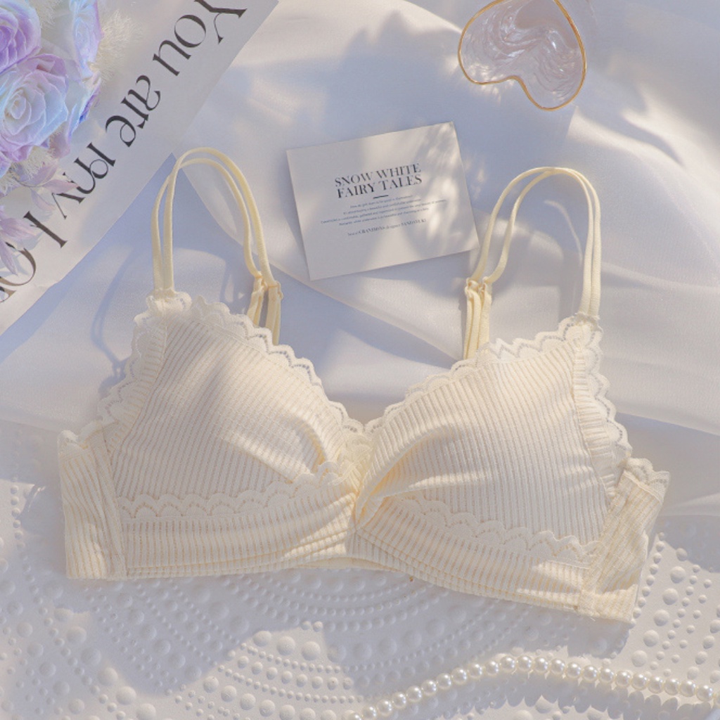 【 Bra Mall 】BM-353 Bra BH Push Up Set Tanpa Kawat Wanita Bikini Sport Beha