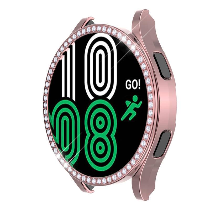 Bling Case Untuk Samsung Galaxy Watch4 Klasik 46mm 42mm PC Cover Pelindung Berlian Imitasi Diamond Bumper Untuk Galaxy Watch4 Klasik