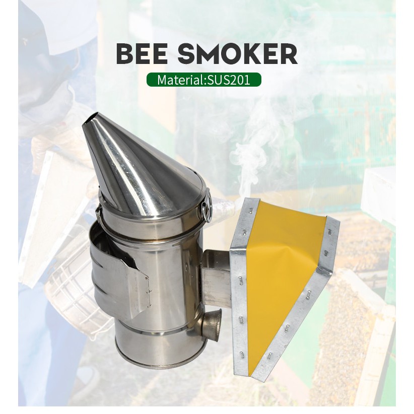 Bee Smoker Pengasap Lebah Stainless Steel Beekeeping Tool