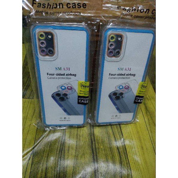 Softcase Samsung A31 Silikon Casing Case Bening Transparan Pelindung Pro Camera