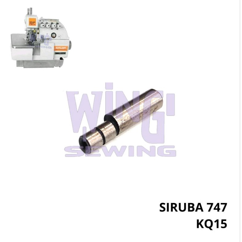 KQ15 SIRUBA 747 Pen Kotak Tahu Eccentric Mesin Jahit Obras Industri