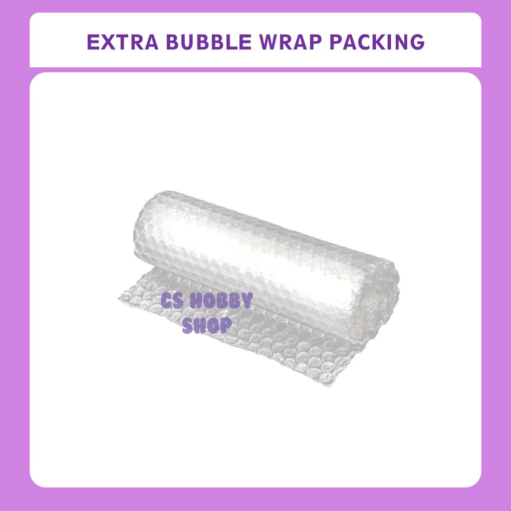 

EXTRA PACKING BUBBLE WRAP