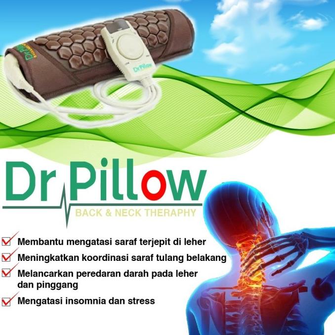 DR PILLOW TERLARIS  Bantal Kesehatan dgn batu Tourmaline ORIGINAL