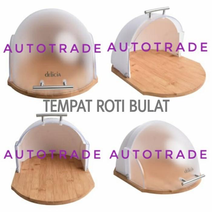 

Delicia Tempat Roti Stainless Steel - Transparan 070